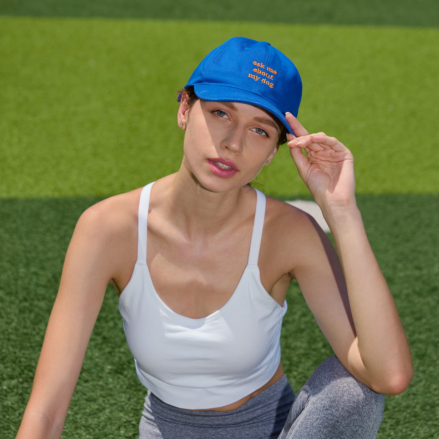 Ask Me About My Dog Cap