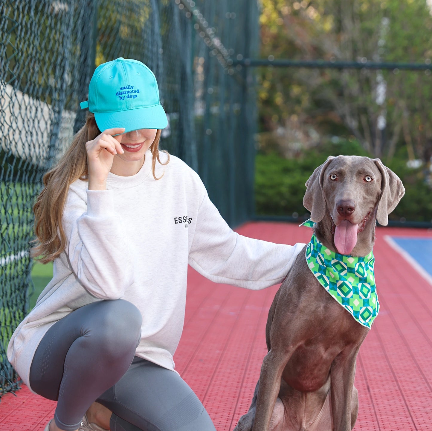 Easily Distracted by Dogs Cap