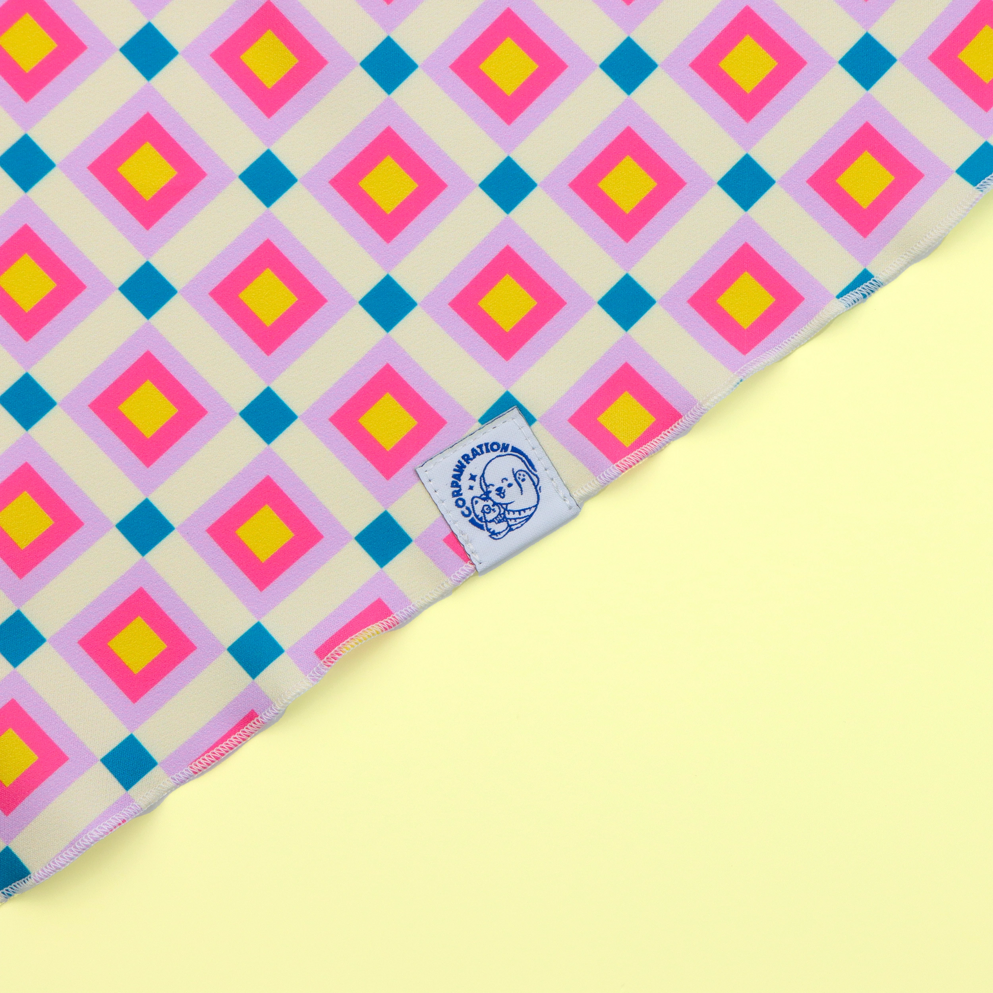 Retro Diamond Bandana
