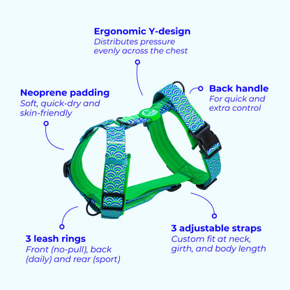 MotionGrip Padded Y-Harness™ - Eden